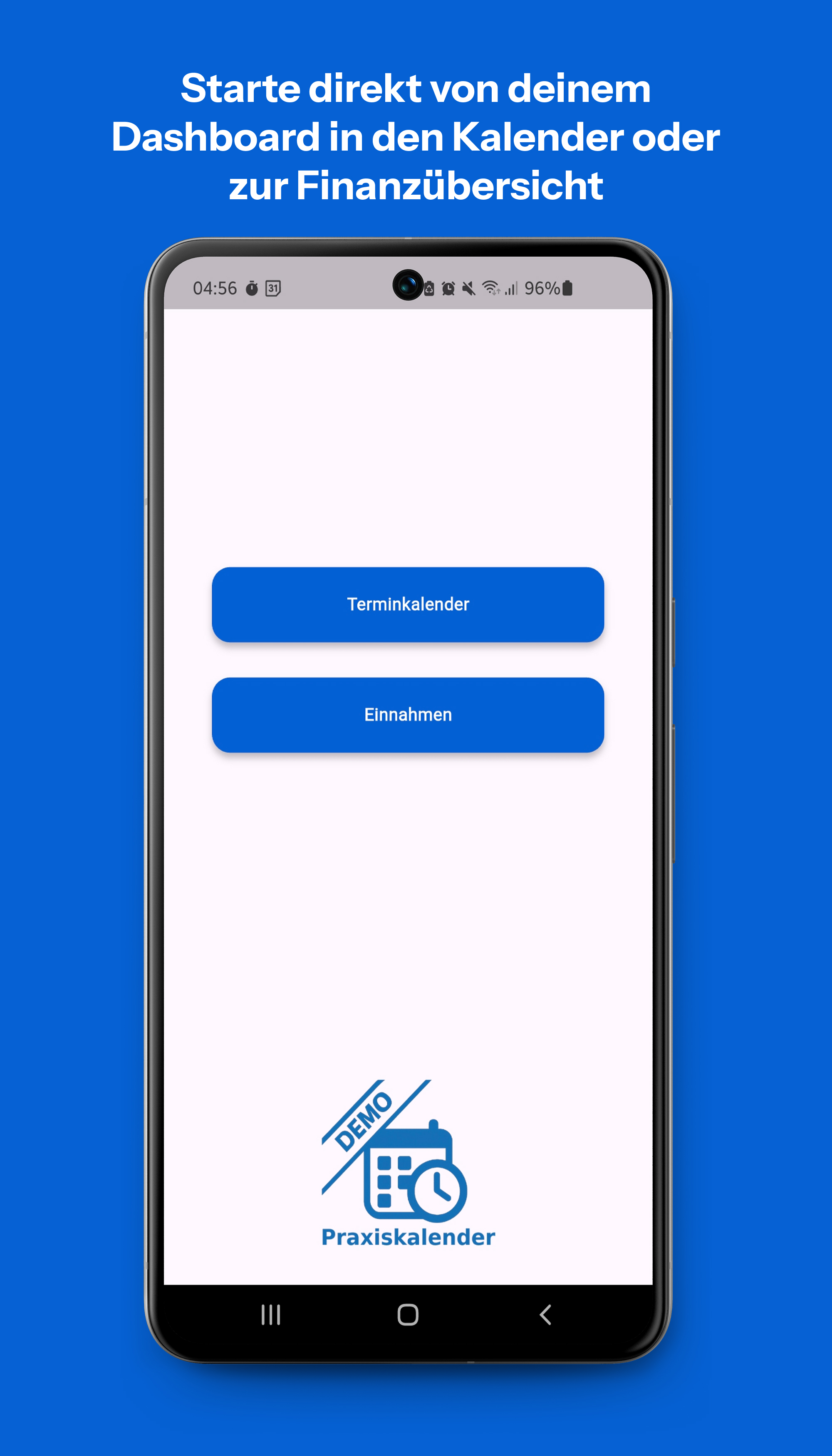 Startbildschirm – Desktop