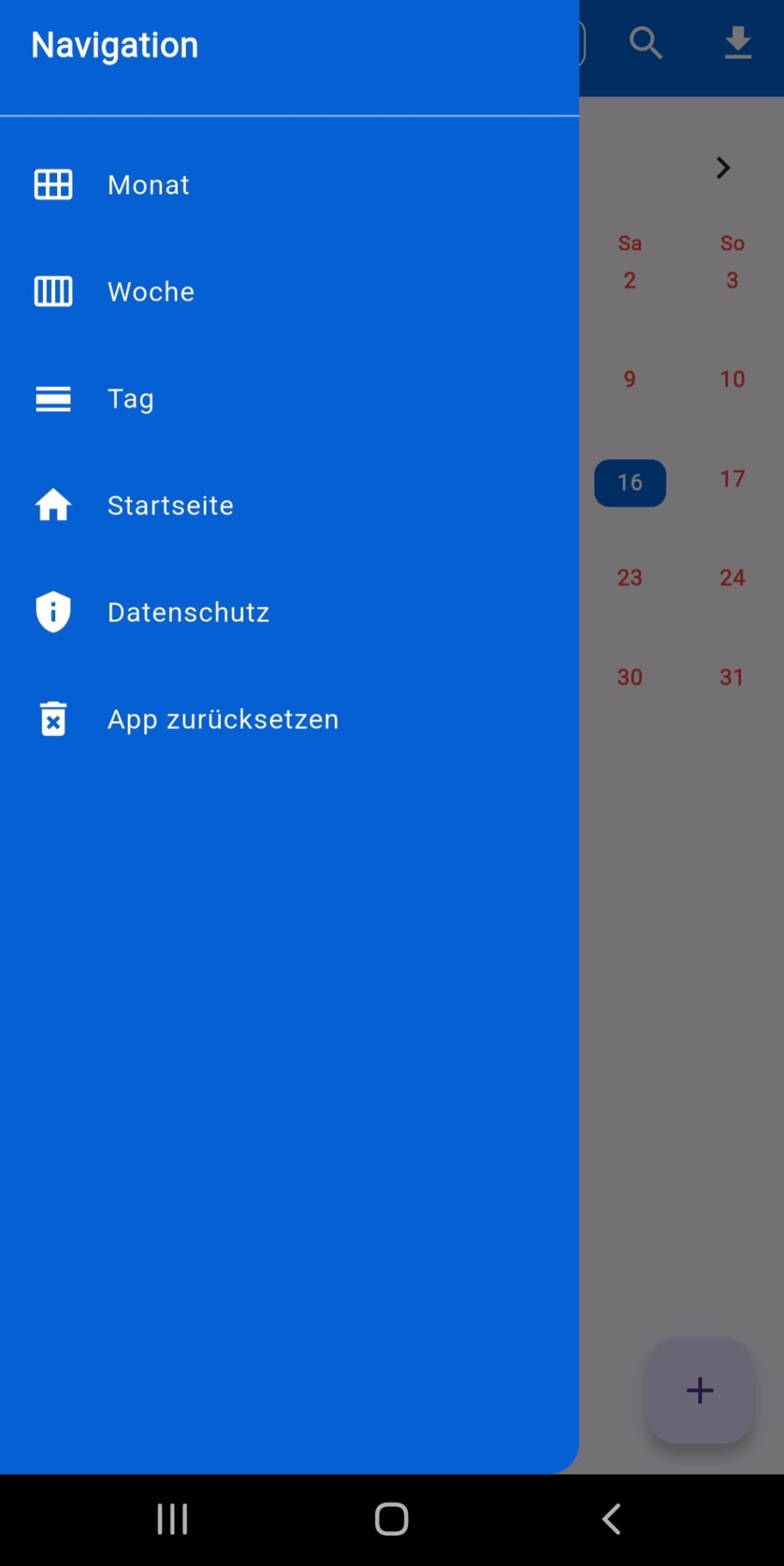 Navigation – Mobile