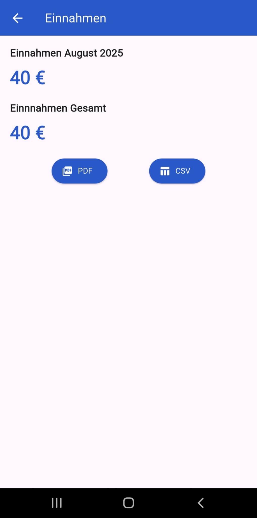 Einnahmen – Mobile